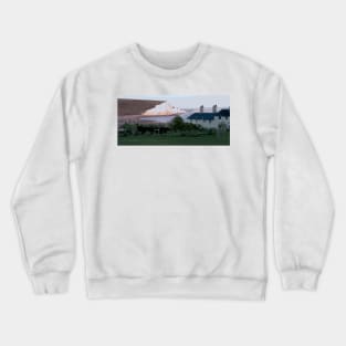 The Seven Sisters | Coast Guard Cottages, East Sussex Crewneck Sweatshirt